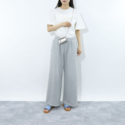 クロエ Chloe トップス Tシャツ・カットソー レディース ホワイト コットン Chloe Kids ロゴ クルーネック キッズモデル カットソー 半袖 C20111 117