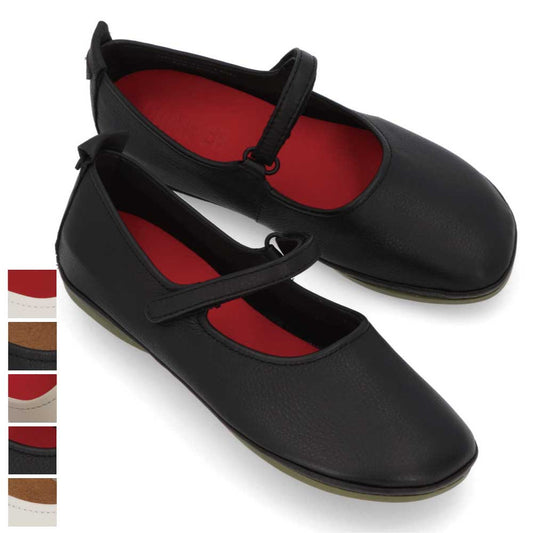 CAMPER パンプス Right Nina ブラック×レッド アイボリー ホワイト ブラック×ブラウン グレー ライトニナ K201365