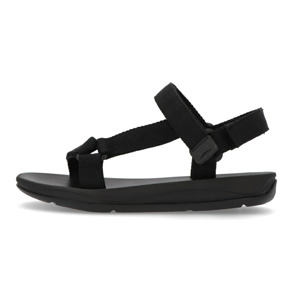 CAMPER サンダル Match ブラック リサイクルポリエステル スポーティ―サンダル ロゴ K200958