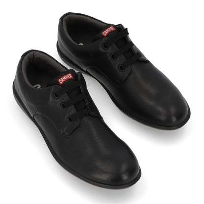 CAMPER レザーシューズ Atom Work ブラック ブラウン レザー アトムワーク 18637