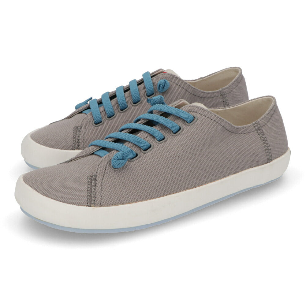 CAMPER スニーカー Peu Rambla グレー ブルー リサイクルコットン ペウランブラ 18869