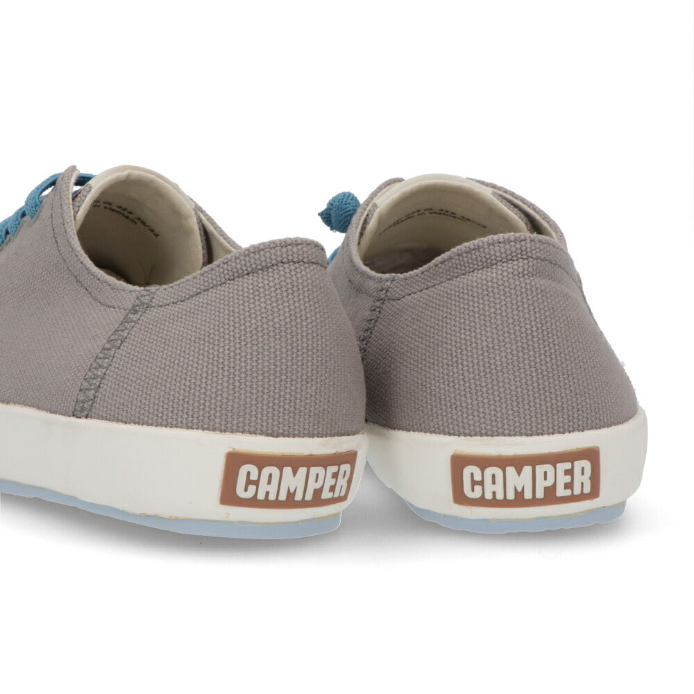 CAMPER スニーカー Peu Rambla グレー ブルー リサイクルコットン ペウランブラ 18869