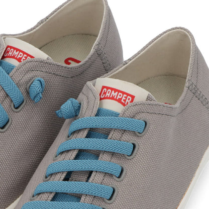 CAMPER スニーカー Peu Rambla グレー ブルー リサイクルコットン ペウランブラ 18869
