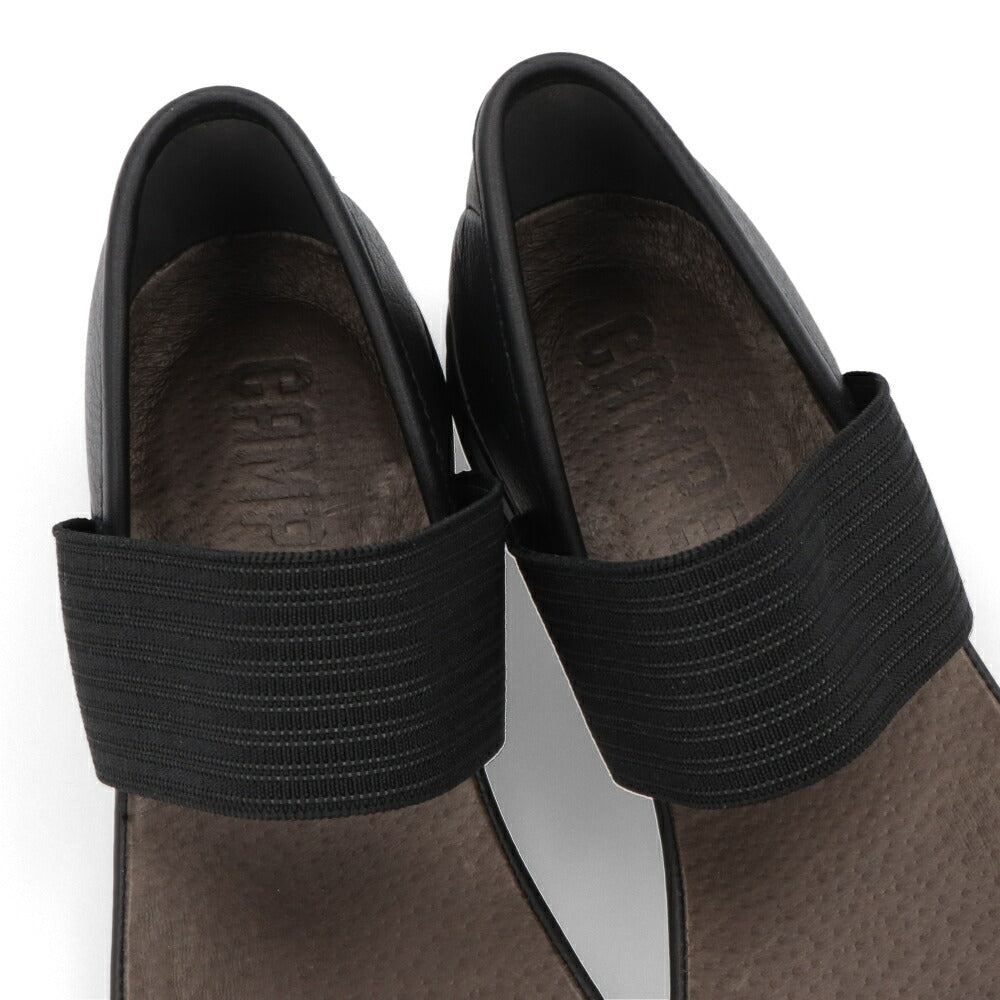 CAMPER サンダル Right Nina ブラック ライトニナ バレエレザー21735