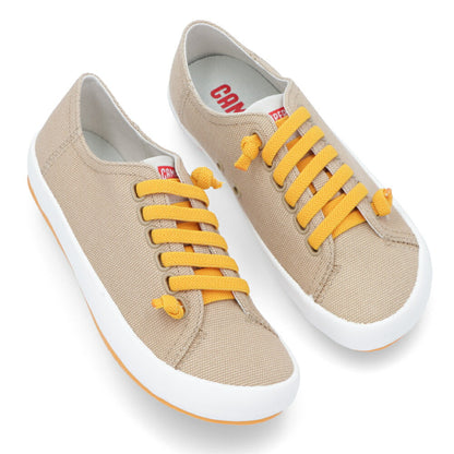 CAMPER スニーカー PEU RAMBLA ベージュイエロー ペウランブラ バルカナイズスニーカー 21897