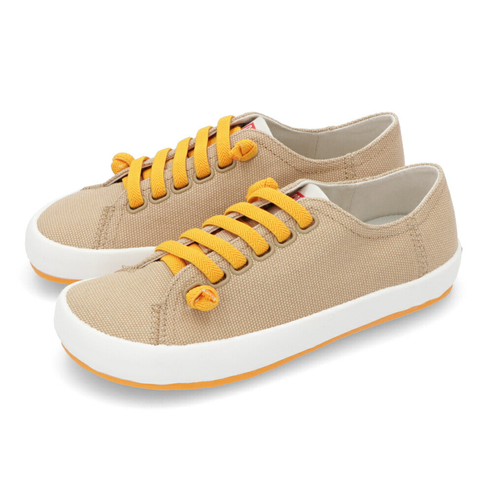CAMPER スニーカー PEU RAMBLA ベージュイエロー ペウランブラ バルカナイズスニーカー 21897