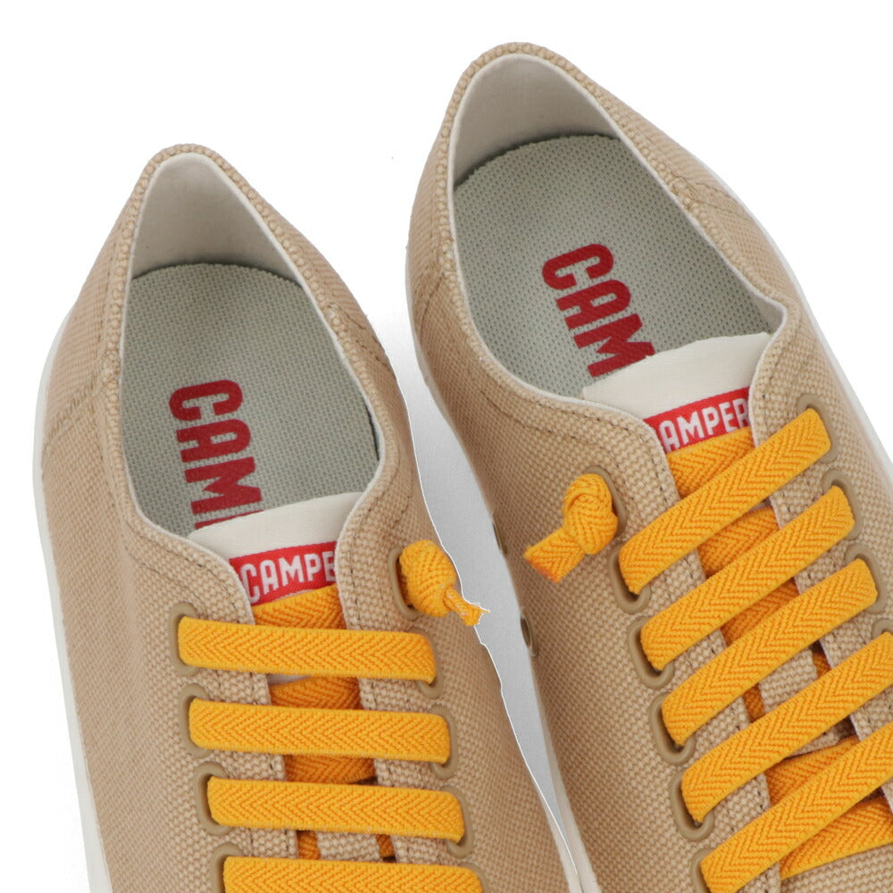 CAMPER カンペール スニーカー PEU RAMBLA ベージュイエロー ペウランブラ バルカナイズスニーカー 21897