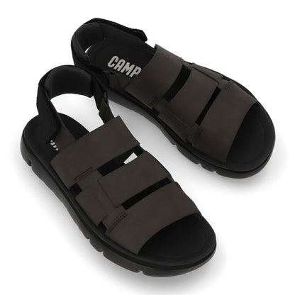 CAMPER サンダル ORUGA ダークブラウン オルガサンダル スポーツサンダル K100470