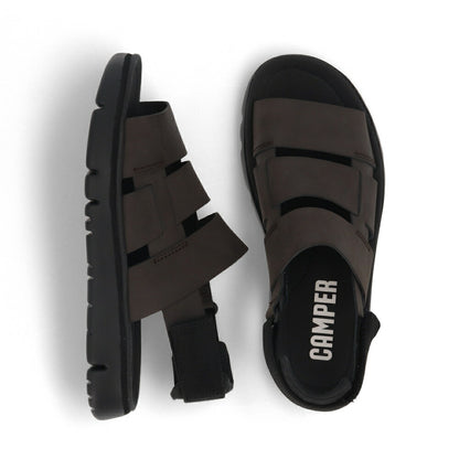 CAMPER サンダル ORUGA ダークブラウン オルガサンダル スポーツサンダル K100470