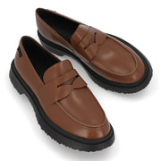 CAMPER カンペール レザーシューズ Walden ブラウン レザー ウォールデン K100633