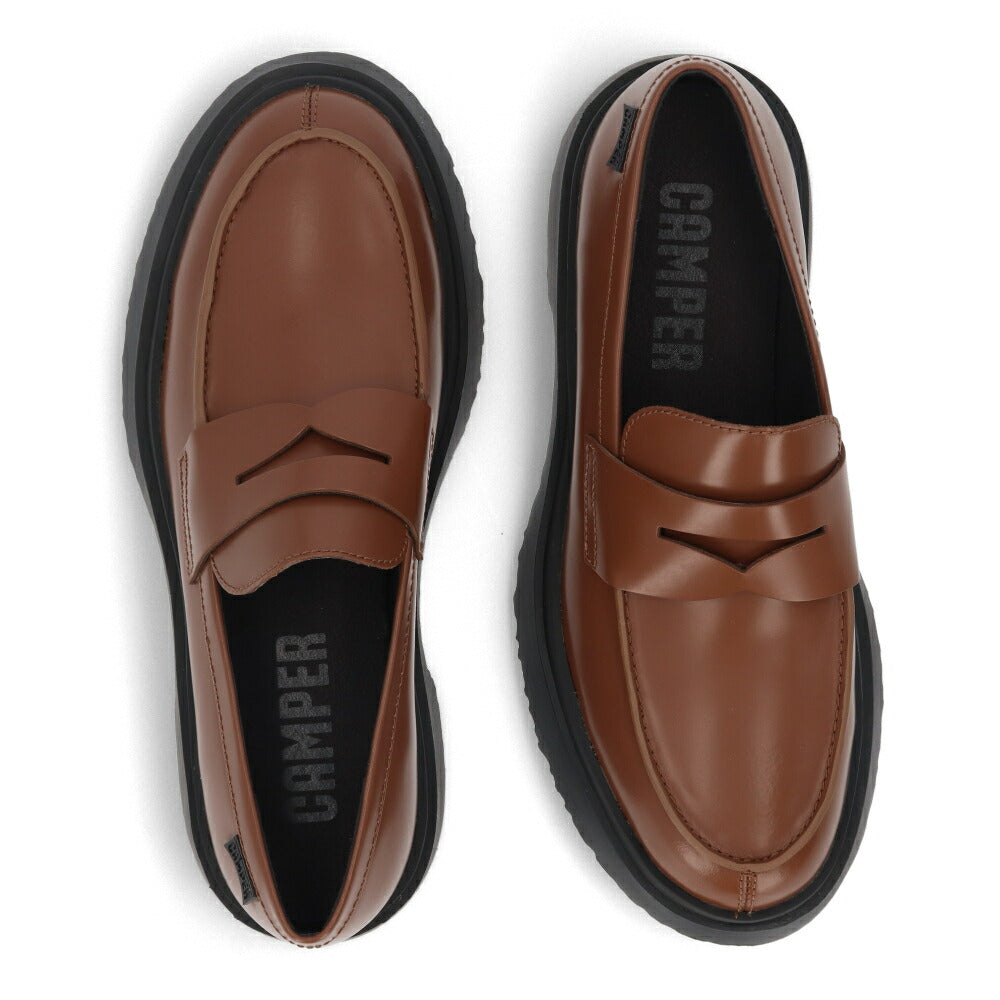 CAMPER カンペール レザーシューズ Walden ブラウン レザー ウォールデン K100633