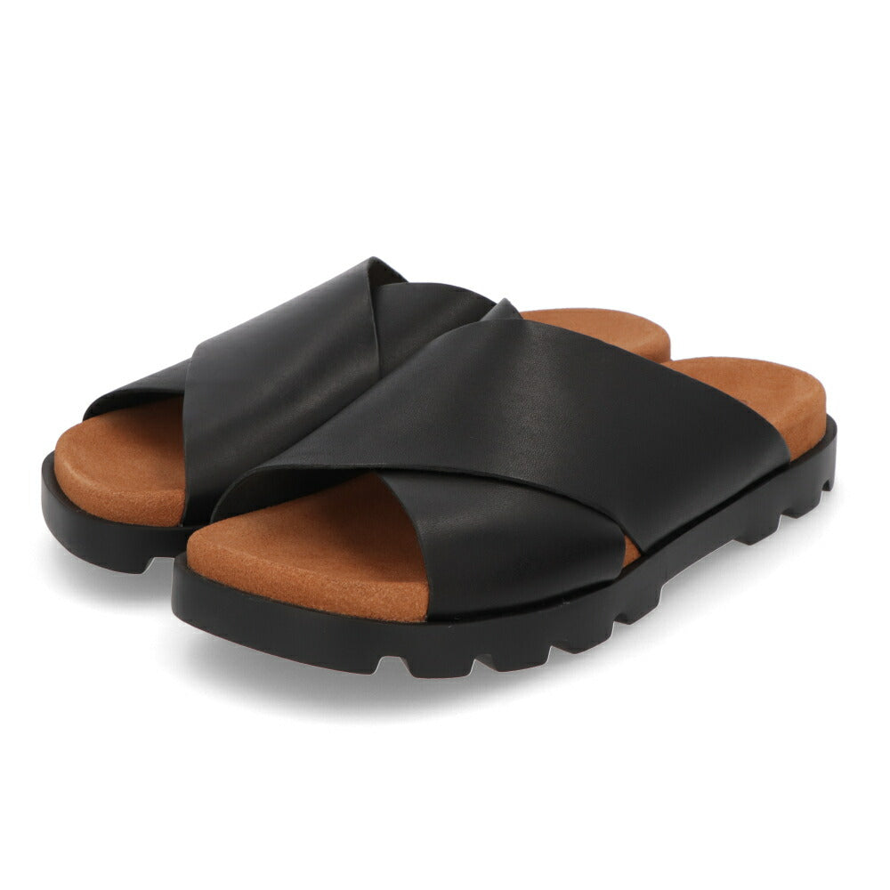 CAMPER サンダル Brutus Sandal ブラック  ブルートゥスサンダル コルク K100775
