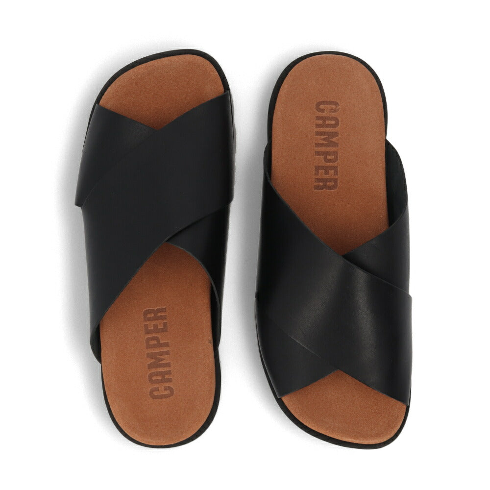 CAMPER カンペール サンダル Brutus Sandal ブラック  ブルートゥスサンダル コルク K100775
