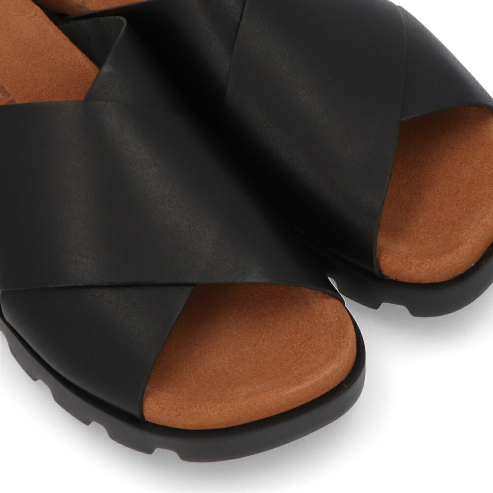 CAMPER サンダル Brutus Sandal ブラック  ブルートゥスサンダル コルク K100775