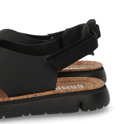 CAMPER サンダル ORUGA ブラック ホワイト オルガサンダル クロスベルトデザイン K200157