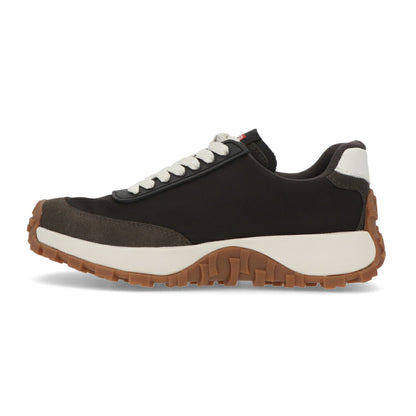 CAMPER スニーカー Drift Trail ダークグレー リサイクルPET ドリフトトレイル ロゴ マルチカラー K201462