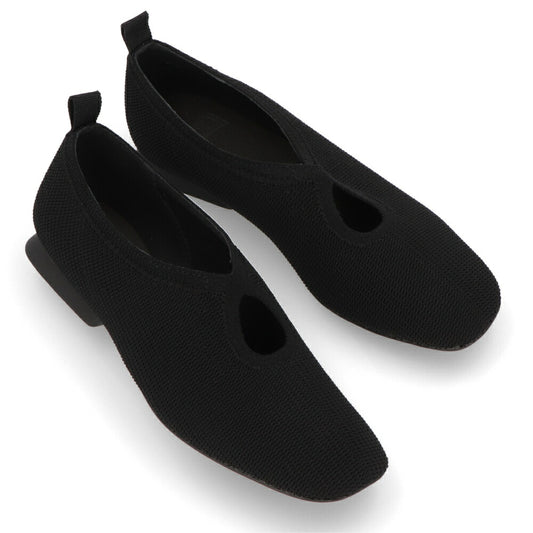CAMPER パンプス Casi Myra ブラック テキスタイル カシマイラ バレリーナK201574