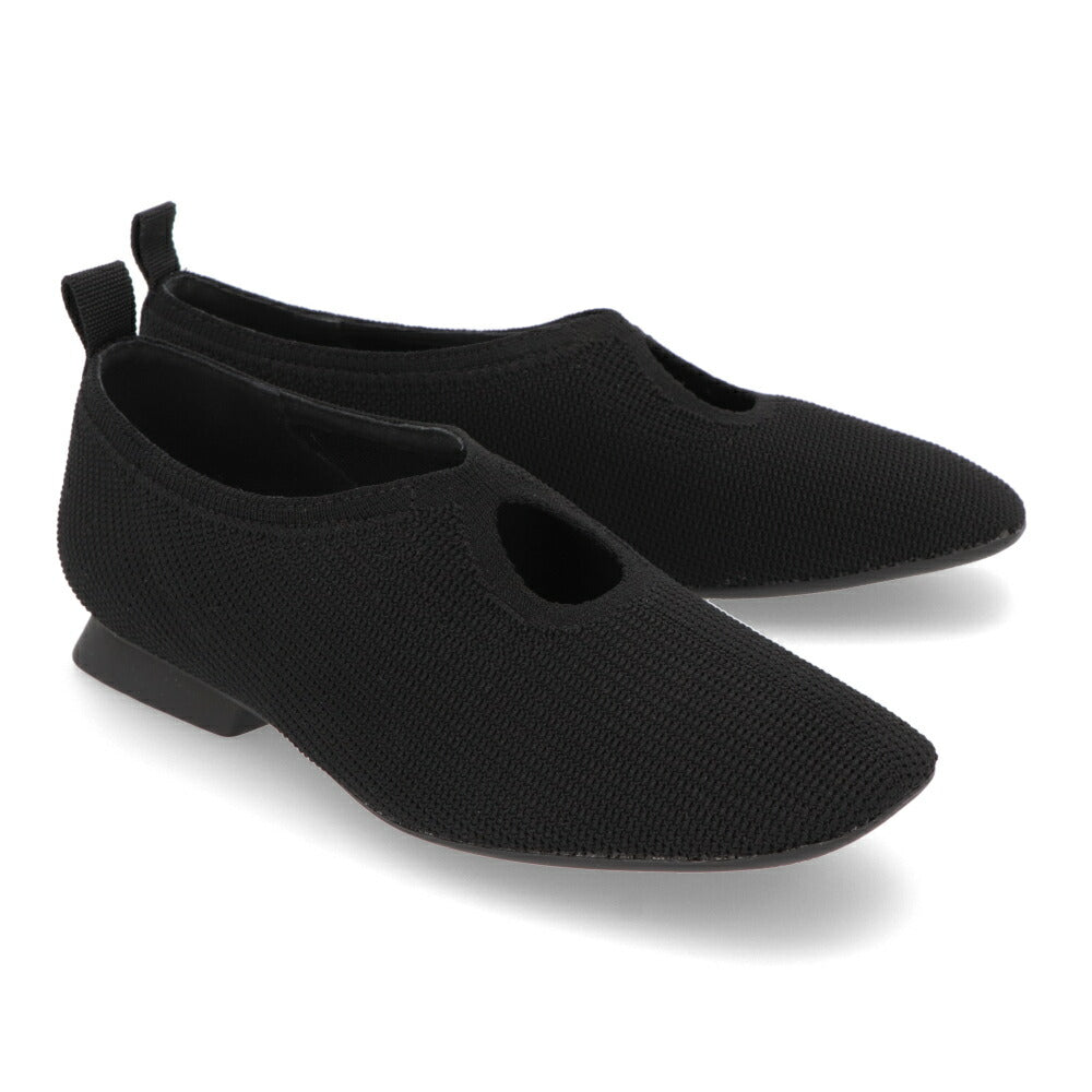 CAMPER パンプス Casi Myra ブラック テキスタイル カシマイラ バレリーナK201574