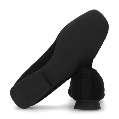 CAMPER パンプス Casi Myra ブラック テキスタイル カシマイラ バレリーナK201574