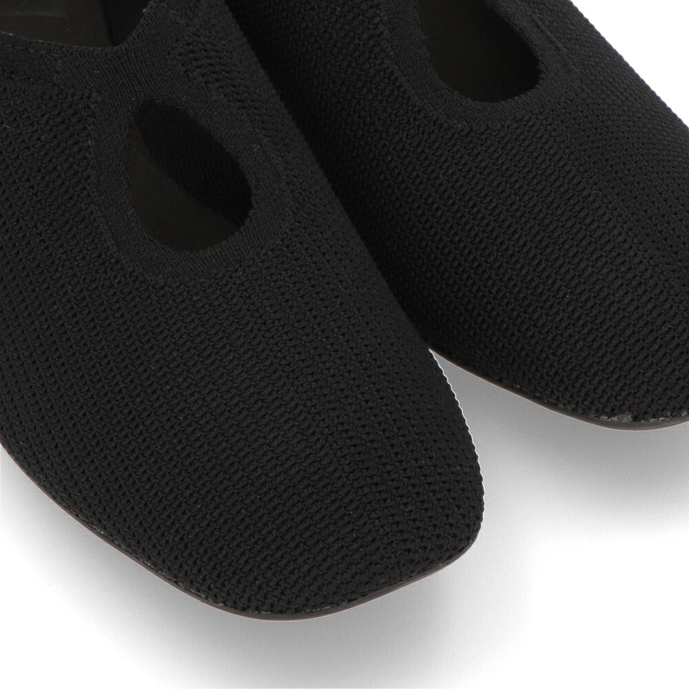 CAMPER パンプス Casi Myra ブラック テキスタイル カシマイラ バレリーナK201574