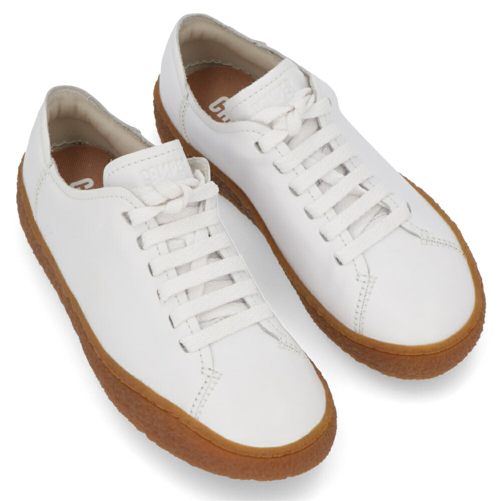 CAMPER スニーカー Peu Terreno ホワイト ベージュ ペウテレーノ ローカット ロゴ K201585