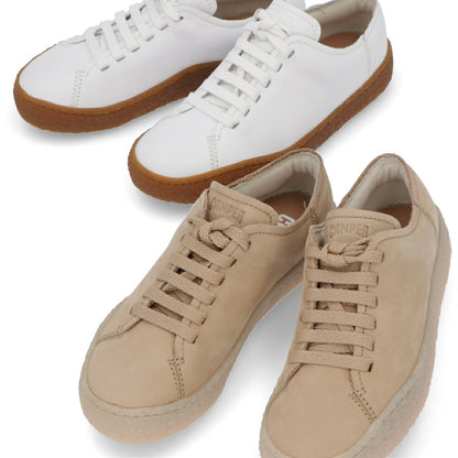 CAMPER スニーカー Peu Terreno ホワイト ベージュ ペウテレーノ ローカット ロゴ K201585