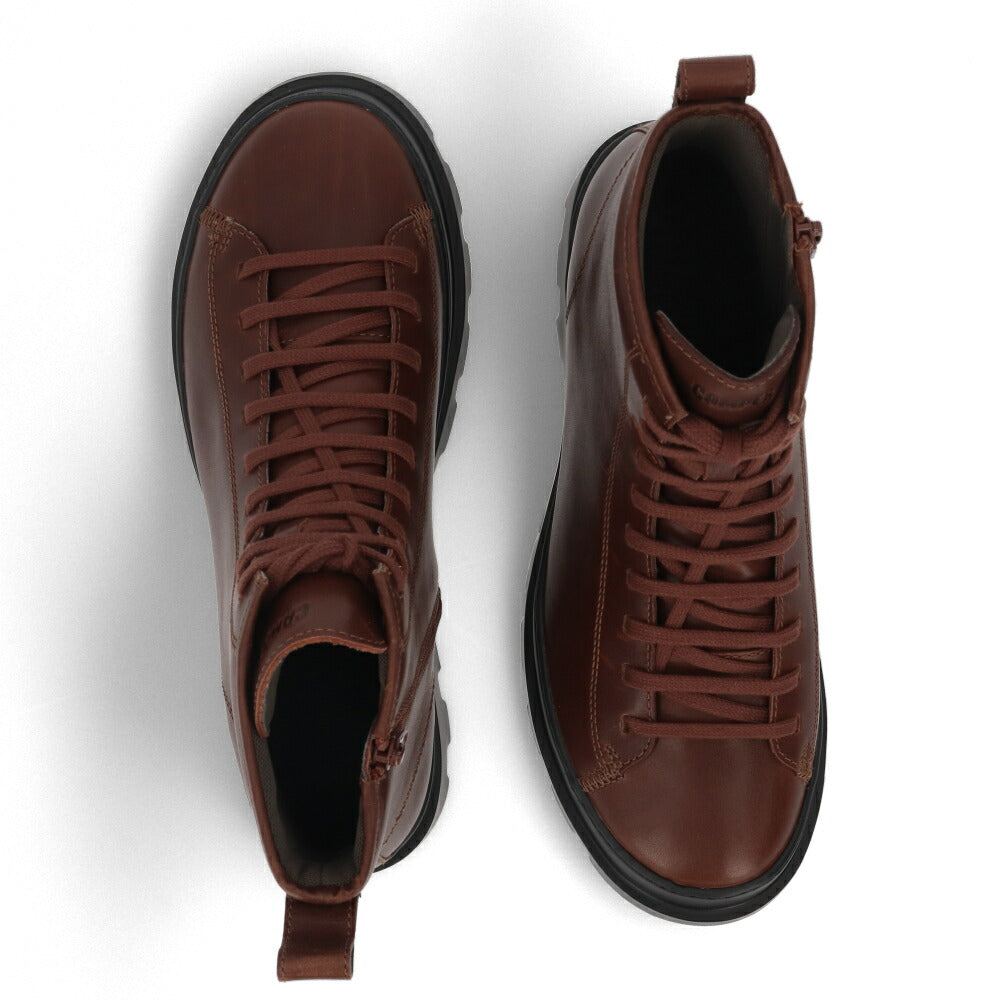 CAMPER ブーツ Brutus ブラック ブラウン レザー ブルータス K300245