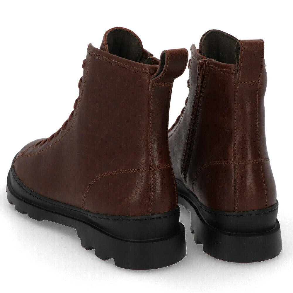 CAMPER ブーツ Brutus ブラック ブラウン レザー ブルータス K300245