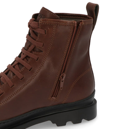 CAMPER ブーツ Brutus ブラック ブラウン レザー ブルータス K300245