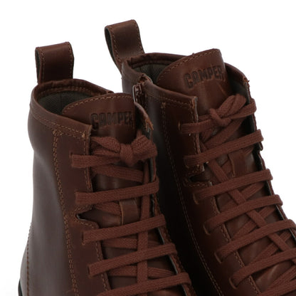 CAMPER ブーツ Brutus ブラック ブラウン レザー ブルータス K300245