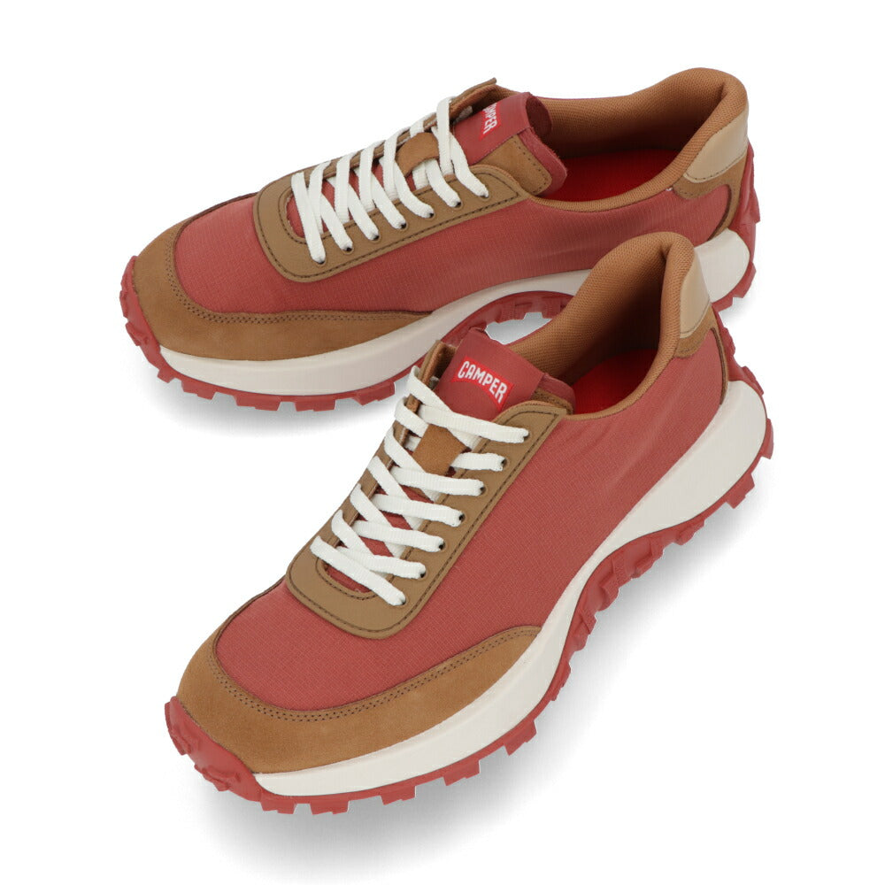 CAMPER スニーカー アイボリー ローズ スニーカー ドリフトトレイル ローカット K100864