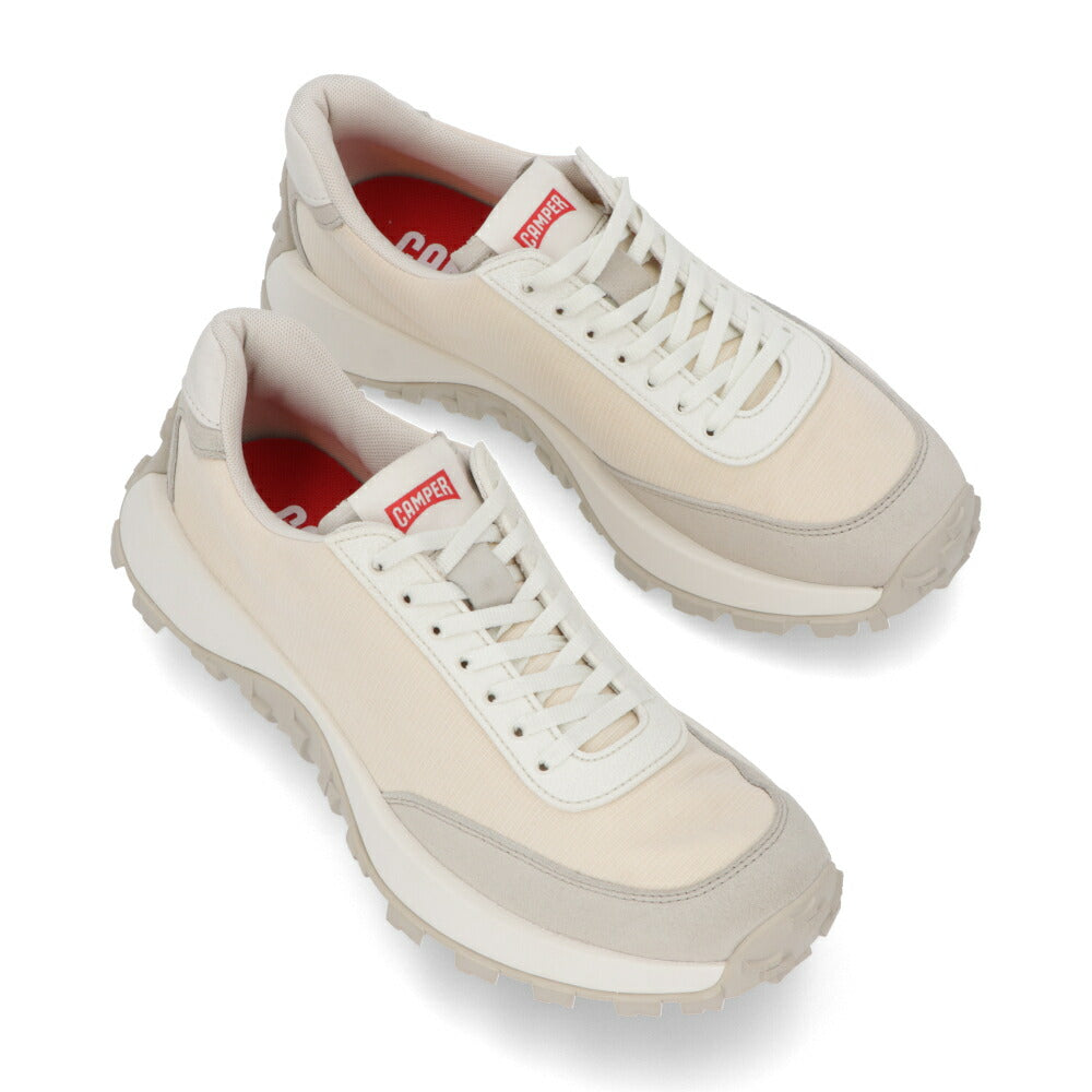 CAMPER スニーカー アイボリー ローズ スニーカー ドリフトトレイル ローカット K100864