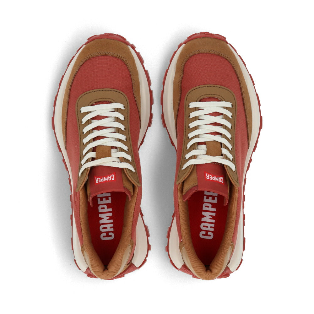CAMPER スニーカー アイボリー ローズ スニーカー ドリフトトレイル ローカット K100864