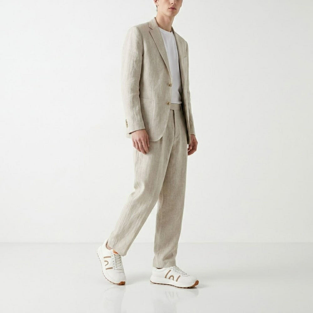CAMPER スニーカー Pelotas Athens ブラック アイボリー 厚底 ローカット K100943