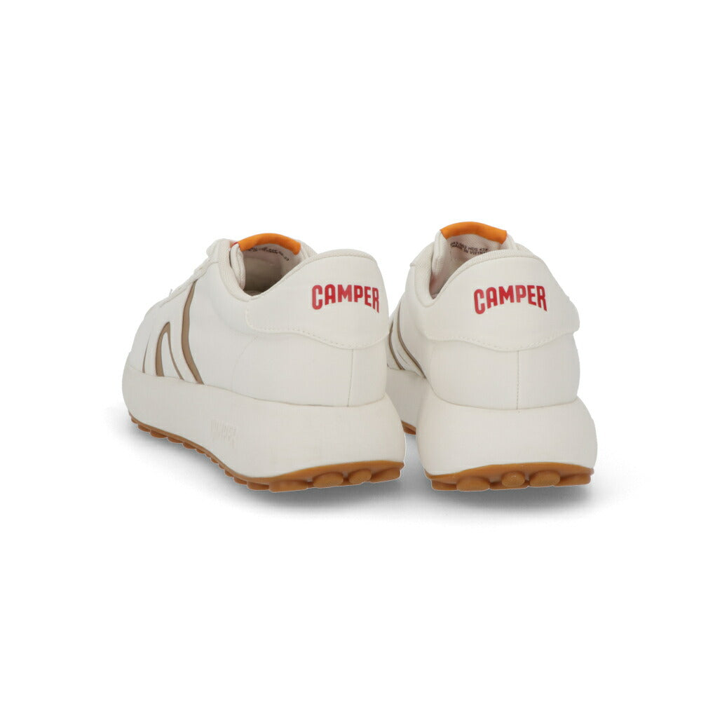 CAMPER スニーカー Pelotas Athens ブラック アイボリー 厚底 ローカット K100943