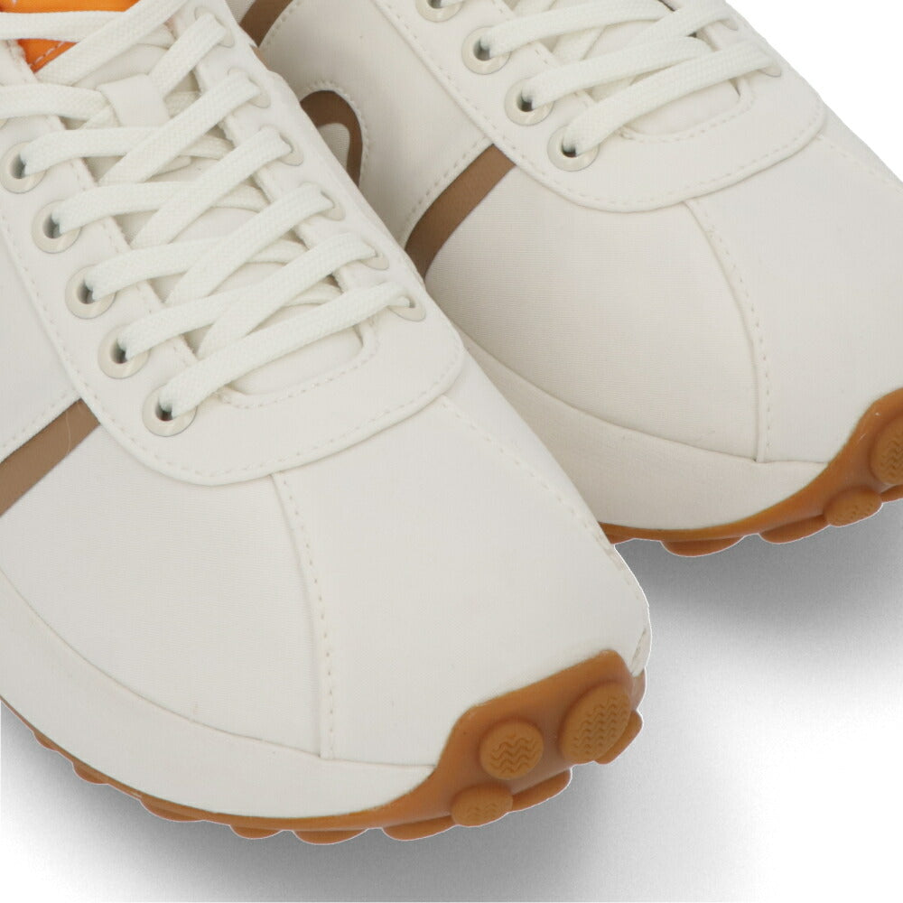 CAMPER スニーカー Pelotas Athens ブラック アイボリー 厚底 ローカット K100943