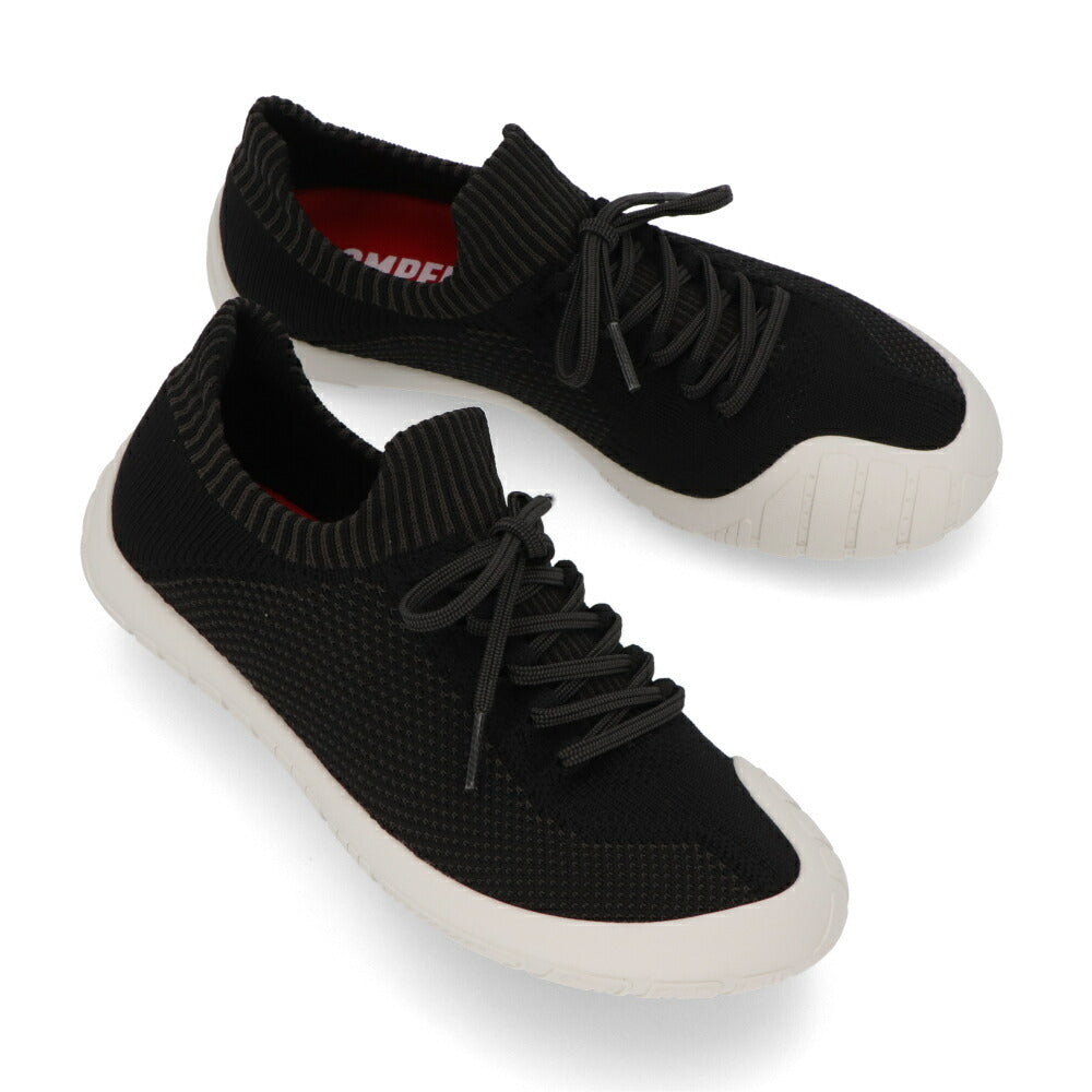 CAMPER スニーカー Path ブラック アイボリー ベージュ パス スリッポンスニーカー K201521