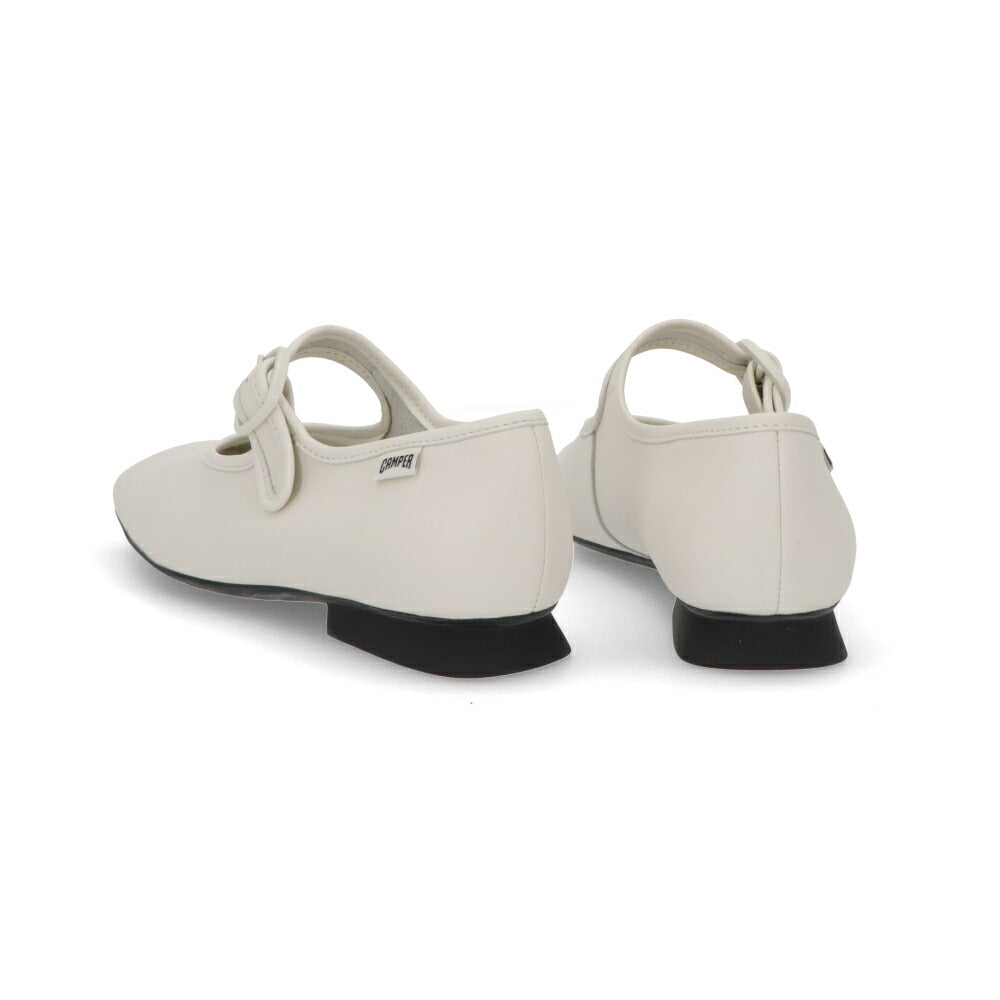 CAMPER パンプス Casi Myra ブラック アイボリー カシマイラ フラットシューズ バレエシューズ K201629