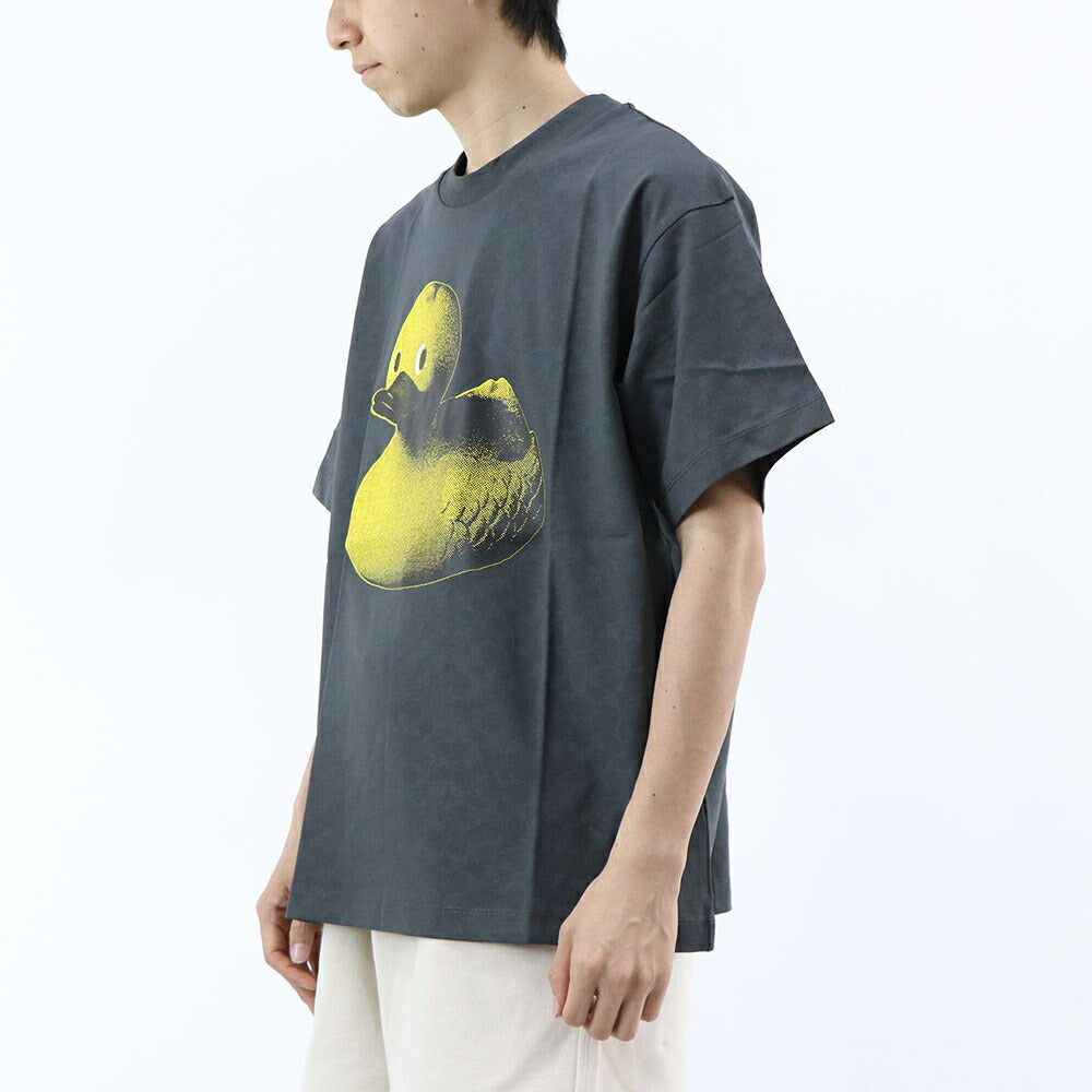 COACH Tシャツ チャコールグレー ダック フロントプリント 半袖 CY393