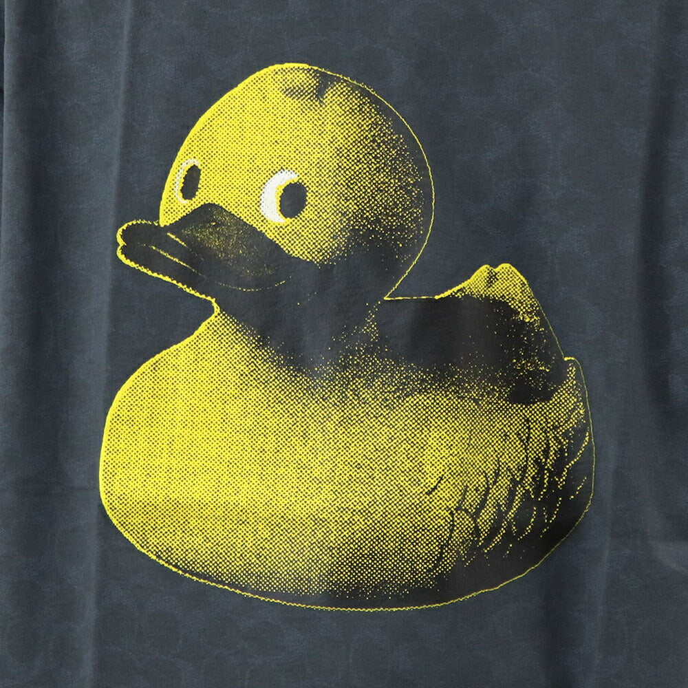 COACH Tシャツ チャコールグレー ダック フロントプリント 半袖 CY393