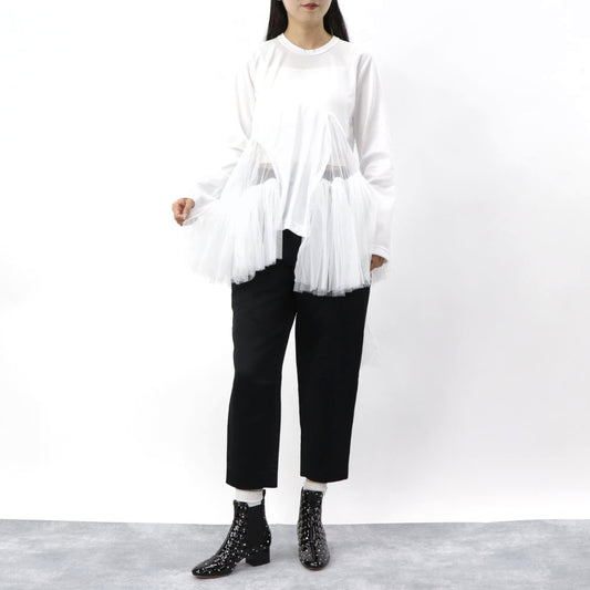 コムデギャルソン  RJ P004 W22 BLACK パンツ