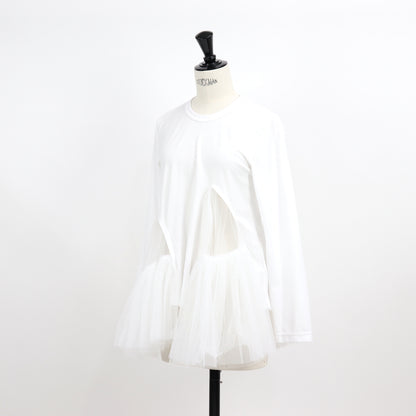 コムデギャルソン RJ T004 W22 WHITE トップス 長袖