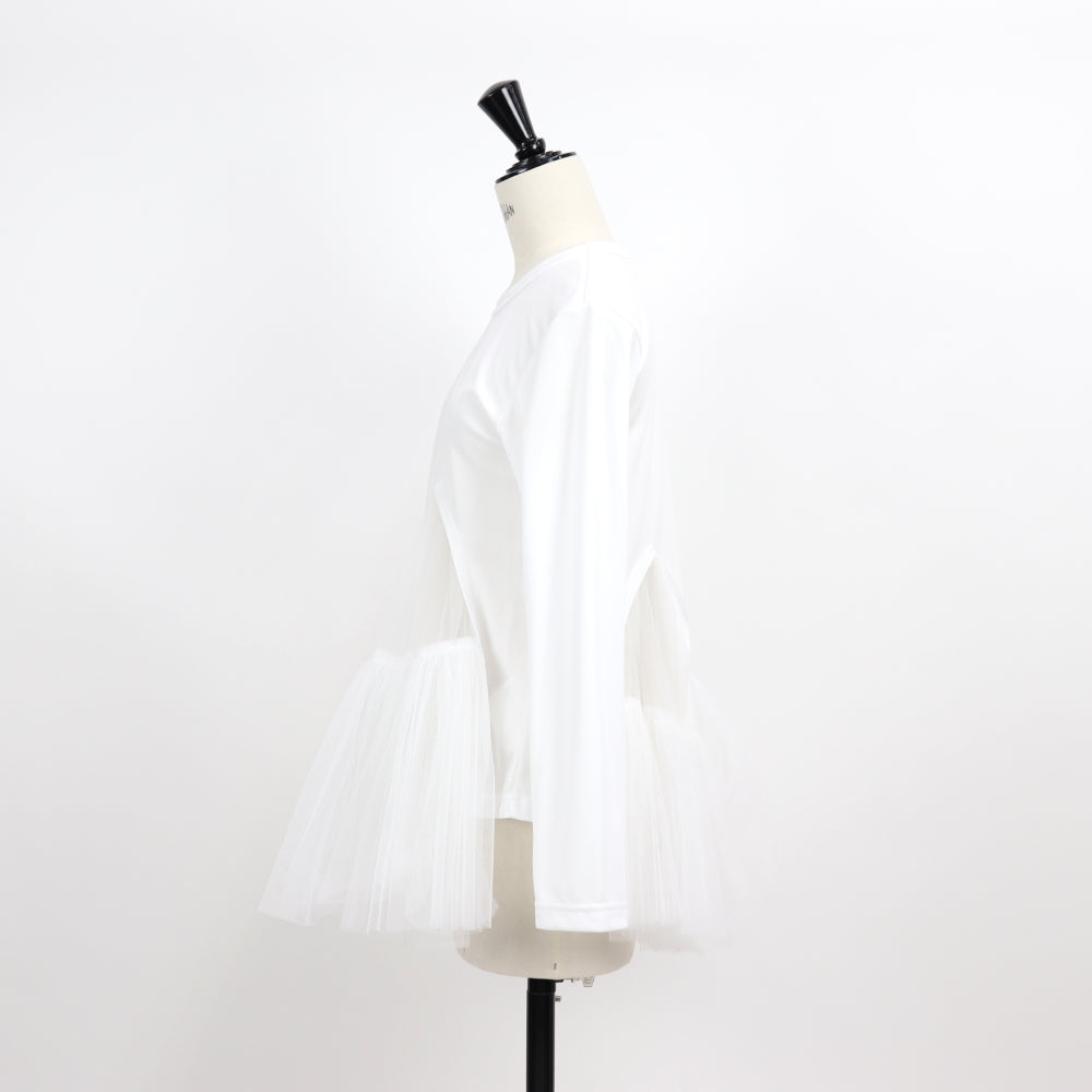 コムデギャルソン RJ T004 W22 WHITE トップス 長袖