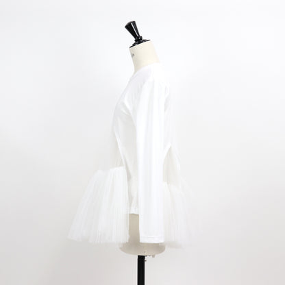 コムデギャルソン RJ T004 W22 WHITE トップス 長袖