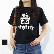 DEVASTEE Tシャツ ロゴ プリント 半袖 R3SMTP020