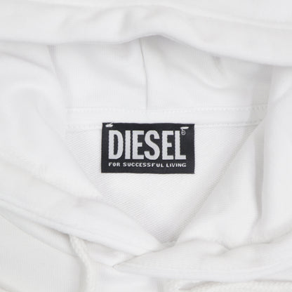 DIESEL フーディー S-GINN-HOOD-K25 ホワイト