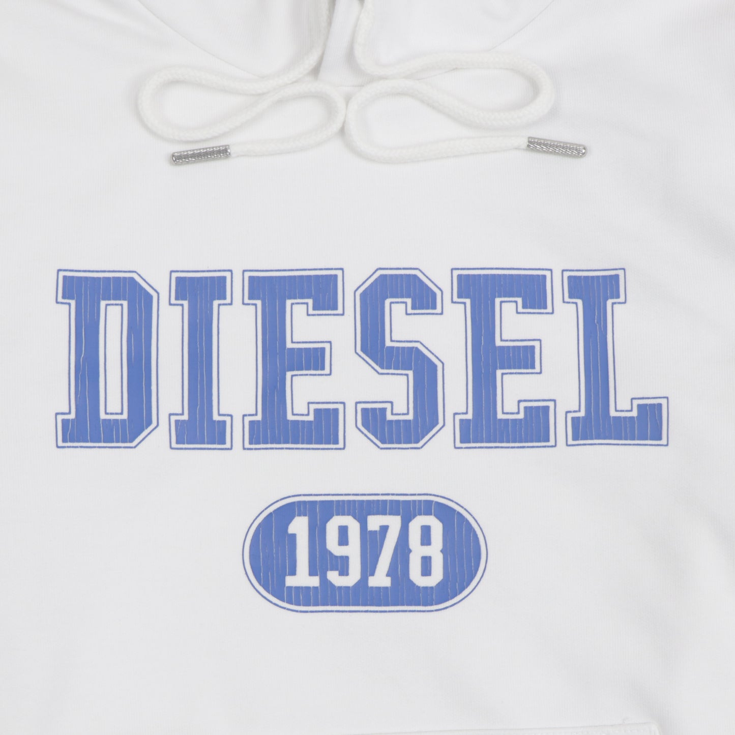DIESEL フーディー S-GINN-HOOD-K25 ホワイト