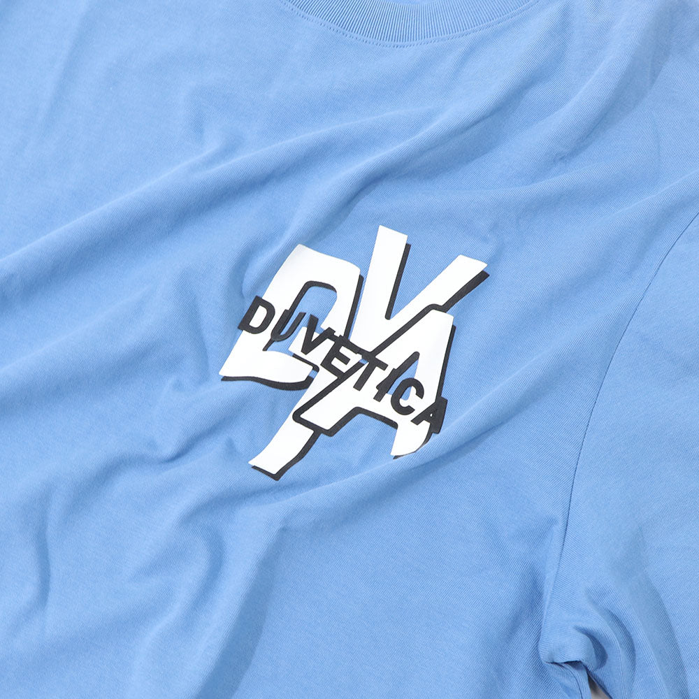 DUVETICA Tシャツ  ブルー ホワイト グリーン ブラック オーバーサイズ 半袖 VURT20131