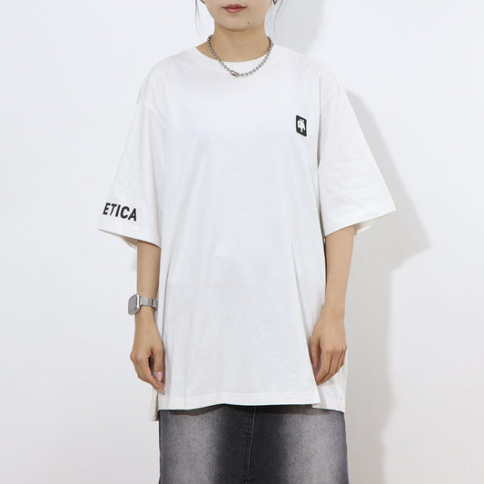 DUVETICA Tシャツ  ホワイト オーバーサイズ 半袖 VURT90131