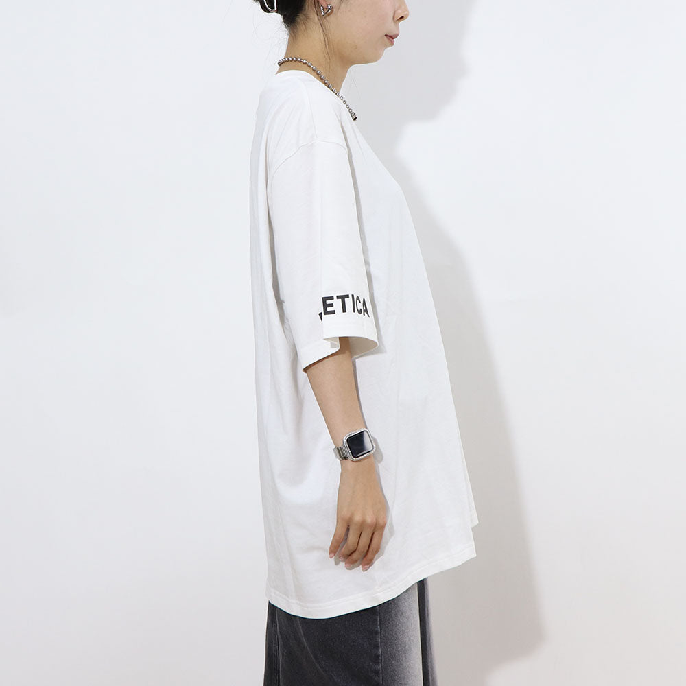 DUVETICA Tシャツ  ホワイト オーバーサイズ 半袖 VURT90131